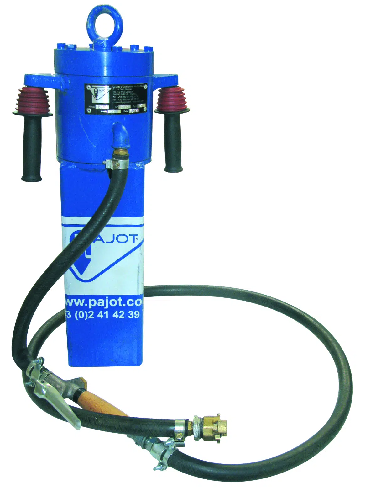 Pneumatic post drivers Pajot Equipment